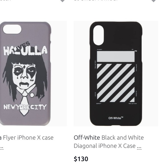 OFF-WHITE DIAGONAL LOGO IPHONE XS MAX CASE - Picture 4 of 5